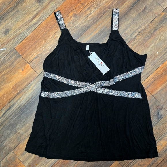 Rosegal-Embellishment Detail Blouse - Picture 1 of 5